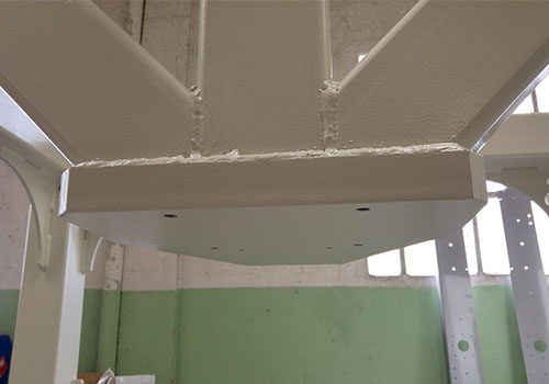 Acabados Mecanizados pintura estructura para robótica