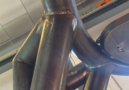 Detalle soldadura